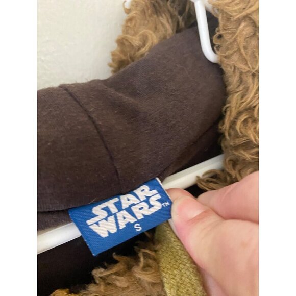 Star Wars Adults Cosplay Faux Fur Chewbacca Furry Hoodie - Small - Picture 4 of 13